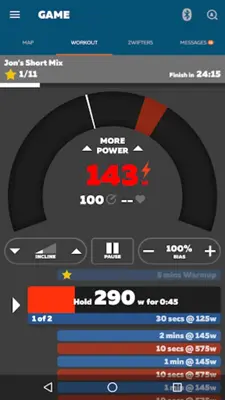 Zwift Companion android App screenshot 3