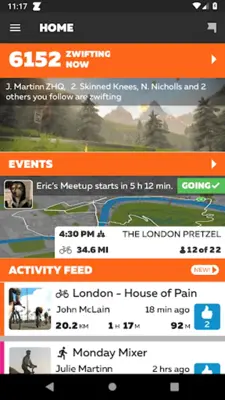 Zwift Companion android App screenshot 6